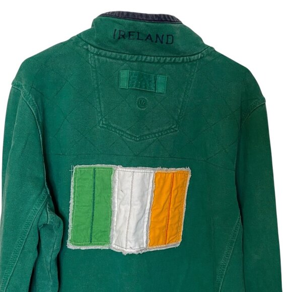 Fat Face The Iconic AIRLIE IRELAND heavy pullover, 1/4 zip, VINTAGE XL rare EC - Picture 4 of 10